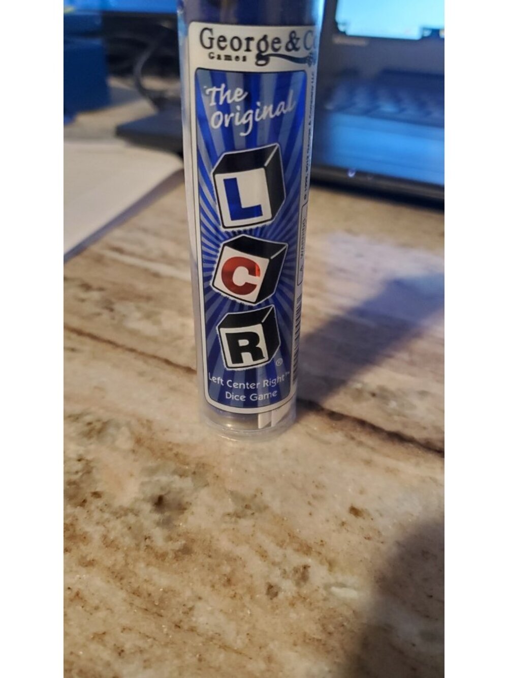 The Original LCR Left Center Right Dice Game